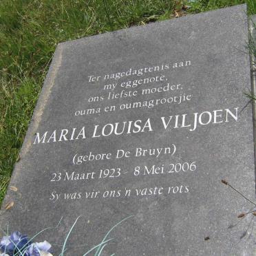 VILJOEN Maria Louisa nee DE BRUYN 1923-2006