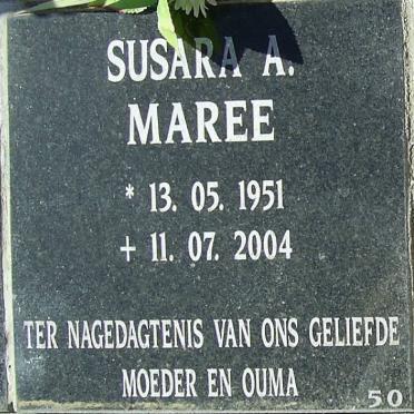 MAREE Susara A. 1951-2004
