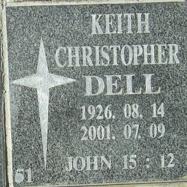 DELL Keith Christopher 1926-2001