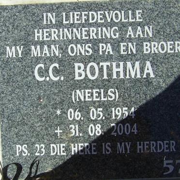 BOTHMA C.C. 1954-2004