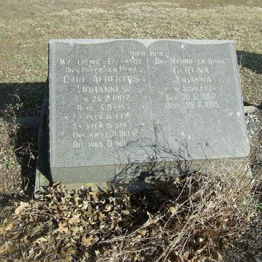 LEONARD Carl Albertus Johannes 1907-1955 &amp; Gertina Johanna SCHEEPERS 1902-1985