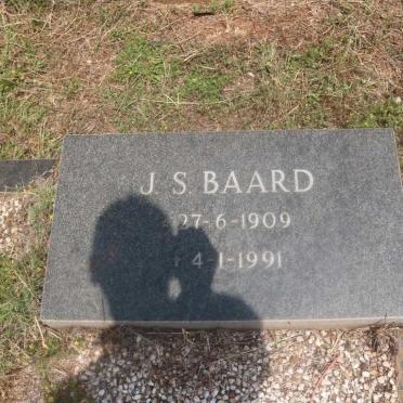 BAARD J.S. 1909-1991