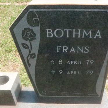BOTHMA Frans 1979-1979
