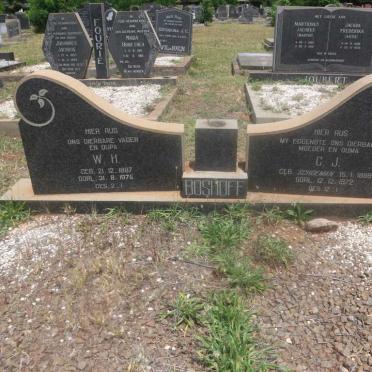 BOSHOFF W.H. 1887-1975 &amp; C.J. SCHOEMAN 1889-1972