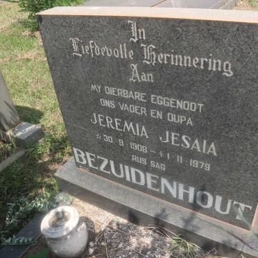 BEZUIDENHOUT Jeremia Jesaia 1908-1979