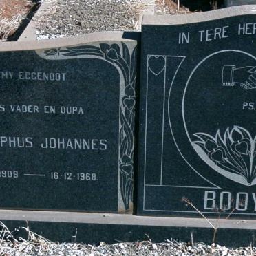 BOOYSE Josephus Johannes 1909-1968 &amp; Catharina M.P. 1917-1974