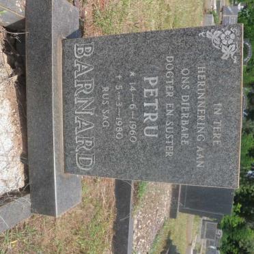 BARNARD Petru 1960-1980