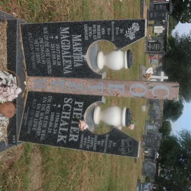 COETZER Pieter Schalk 1930-2009 &amp; Maria Magdalena 1937-2015