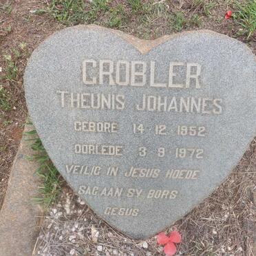 GROBLER Theunis Johannes 1952-1972
