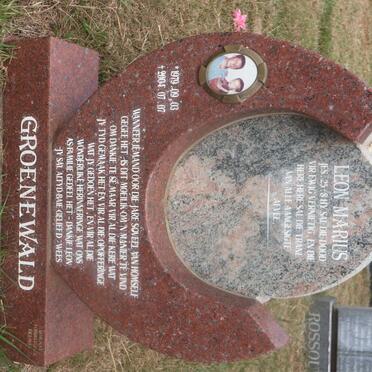 GROENEWALD Leon Marius 1979-2004