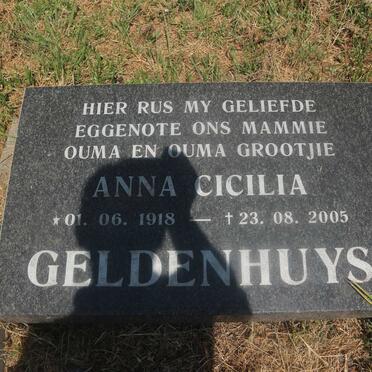 GELDENHUYS Anna Cecilia 1918-2005