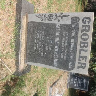 GROBLER Catharina Wilhelmina 1911-1990