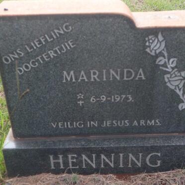 HENNING Marinda 1973-1973