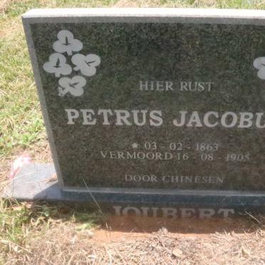 JOUBERT Petrus Jacobus 1863-1905