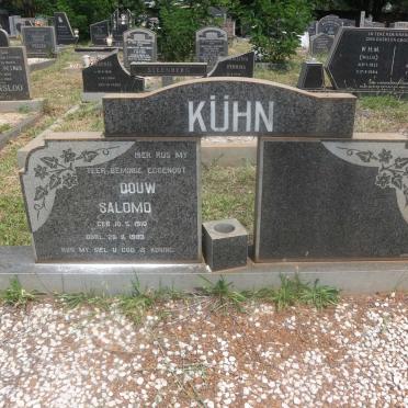 KUHN Douw Salomo 1910-1983
