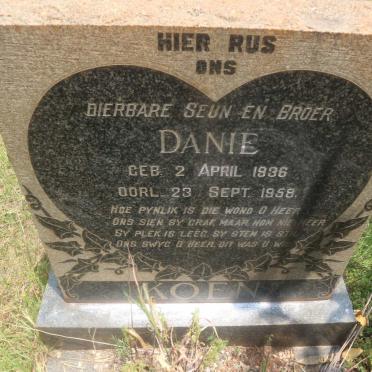 KOEN Danie 1936-1958