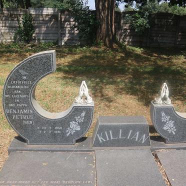 KILLIAN Benjamin Petrus 1950-1991