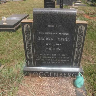 LOGGENBERG Sagrya Sophia 1889-1974