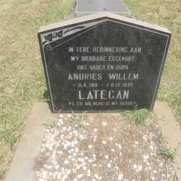 LATEGAN Andries Willem 1918-1975