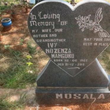 MOSALA Ivy Nozenza Mangubu 1962-2018