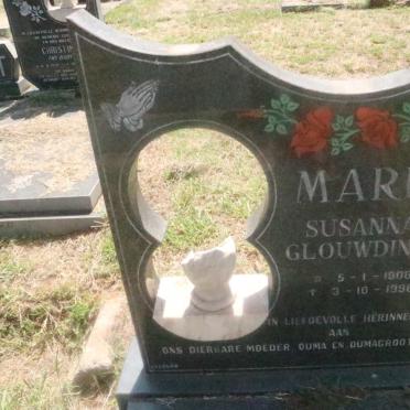 MARE Susanna Glouwdina 1908-1996