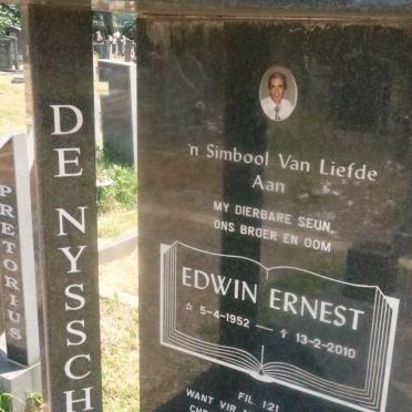 NYSSCHEN Edwin Ernest, de 1952-2010