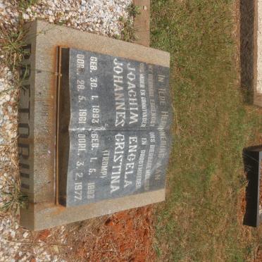 PRETORIUS Joachim Johannes 1893-1961 &amp; Engela Christina TROMP 1893-1977