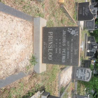 PRINSLOO Jacobus Petrus 1929-1984