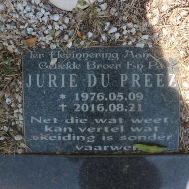 PREEZ Jurie, du 1976-2016