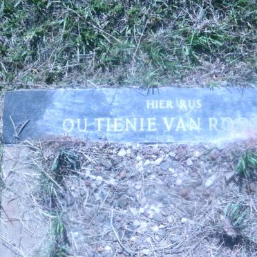 ROOYEN Tienie, van