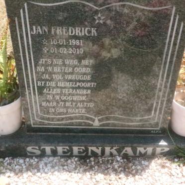 STEENKAMP Jan Fredrick 1981-2010