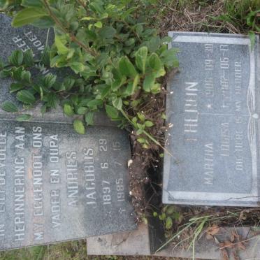 THERON Andries Jacobus 1897-1985 &amp; Martha Louisa 1908-2002