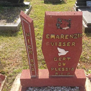 VISSER Emarenzia :: DU PLESSIS Gert