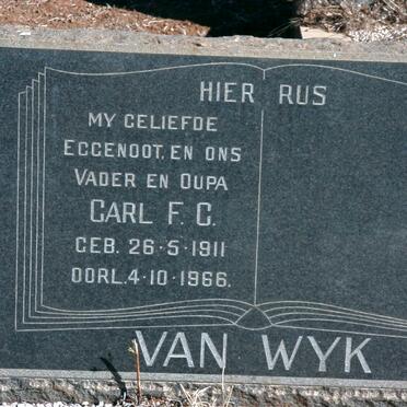 WYK Carl F.C., van 1911-1966