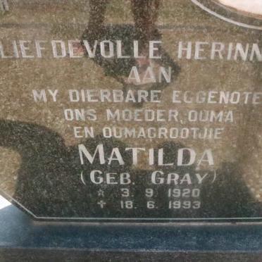 ? Abraham Paulus 1916-1997 &amp; Matilda GRAY 1920-1993