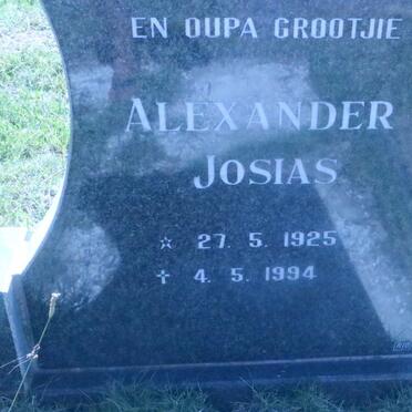 ? Alexander Josias 1925-1994