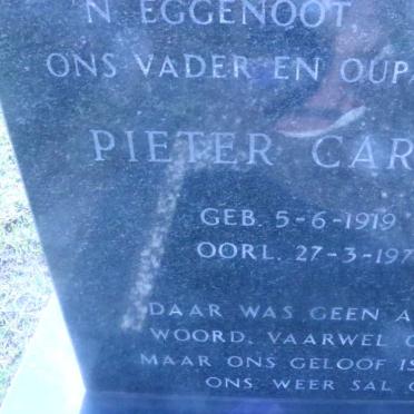 ? Pieter Carl 1919-1975 &amp; Martha Magdalena 1922-1984