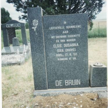 BRUIN Elsie Susanna, de nee GROVE -1952