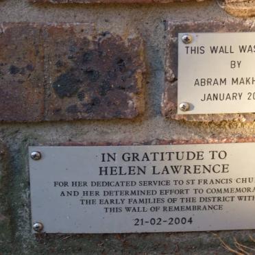 Wall of Remembrance