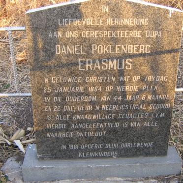 ERASMUS Daniel Poklenberg -1884