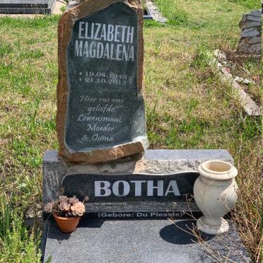 BOTHA Elizabeth Magdalena 1943-2013