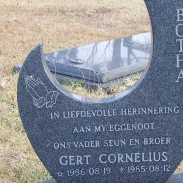 BOTHA Gert Cornelius 1956-1985