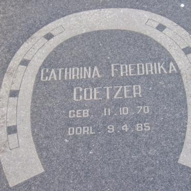 COETZER Cathrina Fredrika 1970-1985