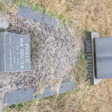DRUTEN Gideon, van 1923-1971 &amp; Phyllis 1921-1980 