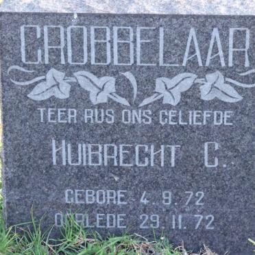 GROBBELAAR Huibrecht C. 1972-1972