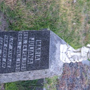GROVE Maria Juliana 1928-1930