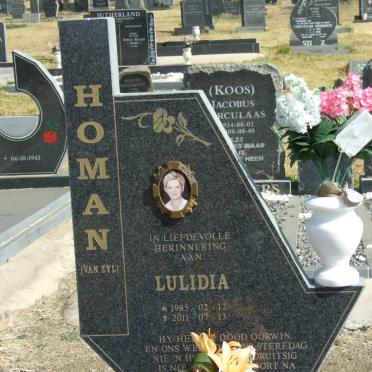 HOMAN Lulidia nee VAN ZYL 1985-2011