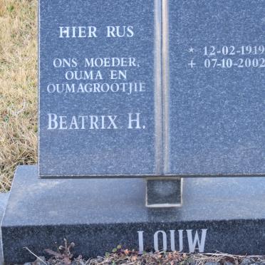 LOUW Beatrix H. 1919-2002