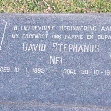 NEL David Stephanus 1892-1968