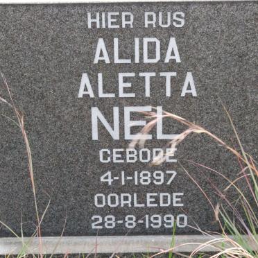 NEL Alida Aletta 1897-1990